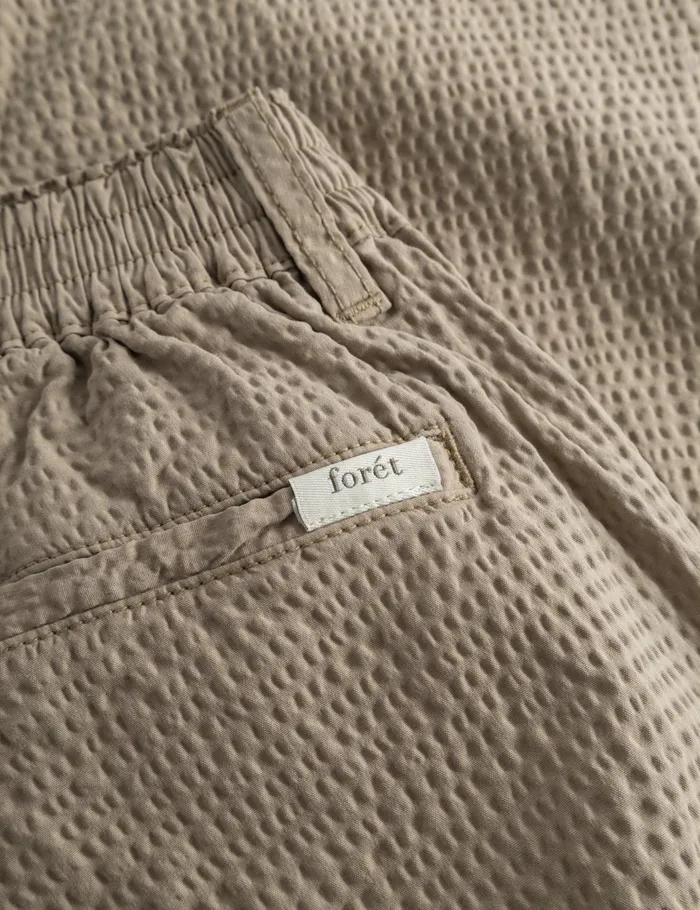 Fort Pants CLAY SEERSUCKER PANTS Taupe 8211 Men Fort Pants CLAY SEERSUCKER PANTS Taupe 8211 Men