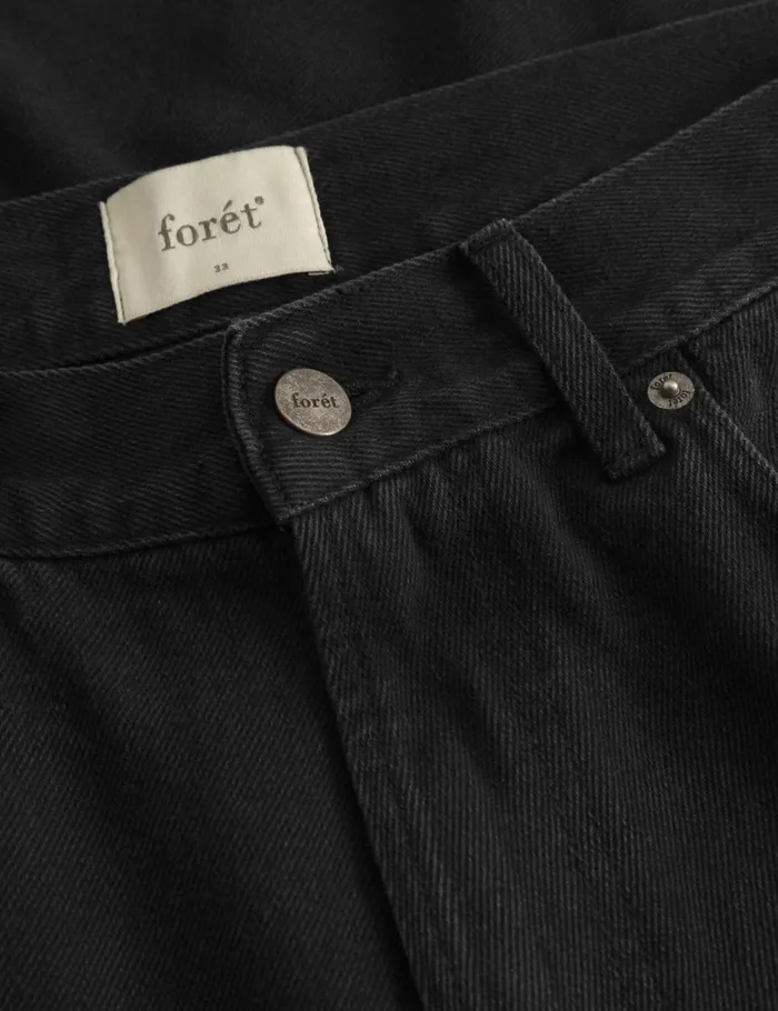 Fort Pants HEATH JEANS Washed Black 8211 Men