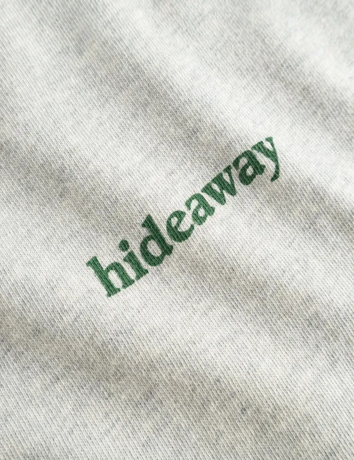 Fort Sweatshirts HIDEAWAY SWEATSHIRT Snow Melang 8211 Men Fort Sweatshirts HIDEAWAY SWEATSHIRT Snow Melang 8211 Men