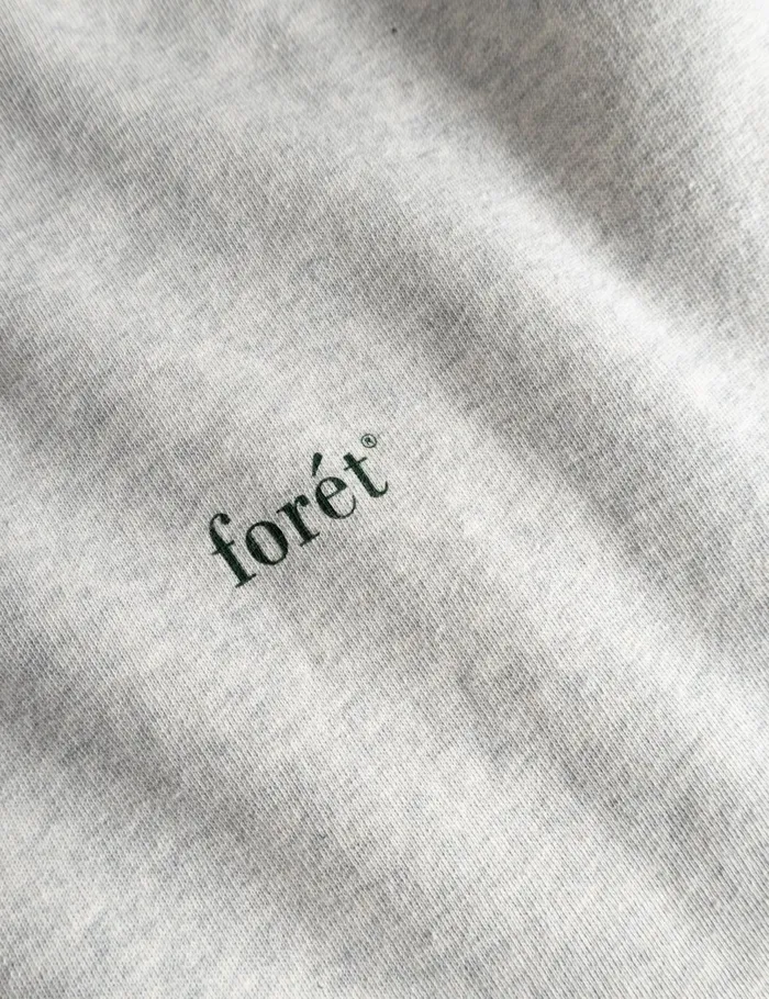 Fort Sweatshirts OCEAN SWEATSHIRT Snow Melanggreen 8211 Men