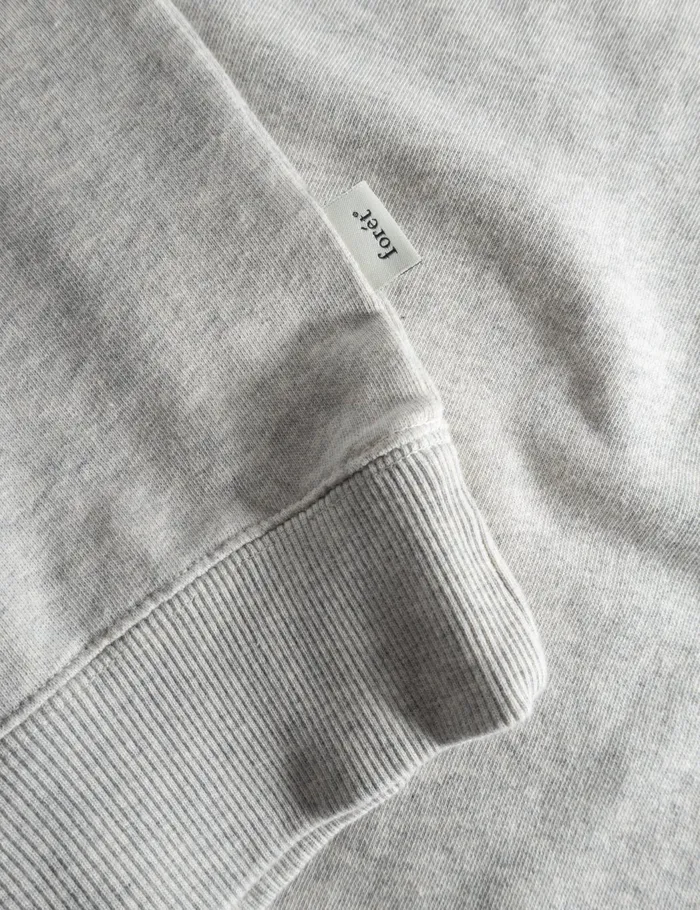 Fort Sweatshirts OCEAN SWEATSHIRT Snow Melanggreen 8211 Men