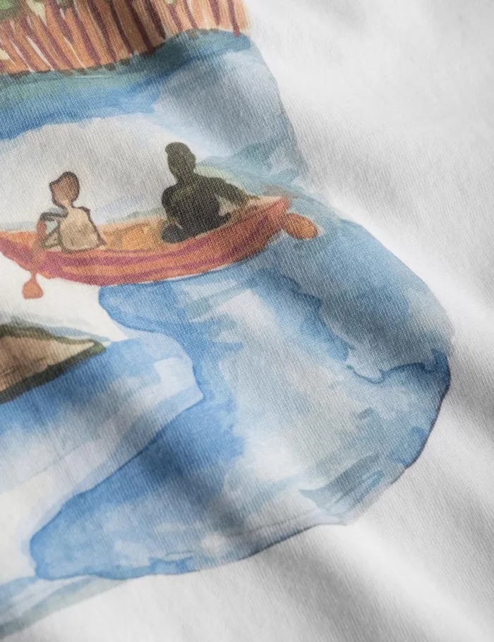 Fort TShirts CANOE LONGSLEEVE White 8211 Men Fort TShirts CANOE LONGSLEEVE White 8211 Men