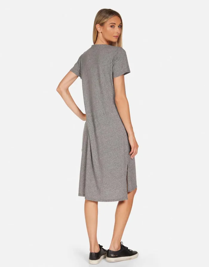 Genesis Crystal Love Butterfly Heather Grey Women039s Lauren Moshi Dresses