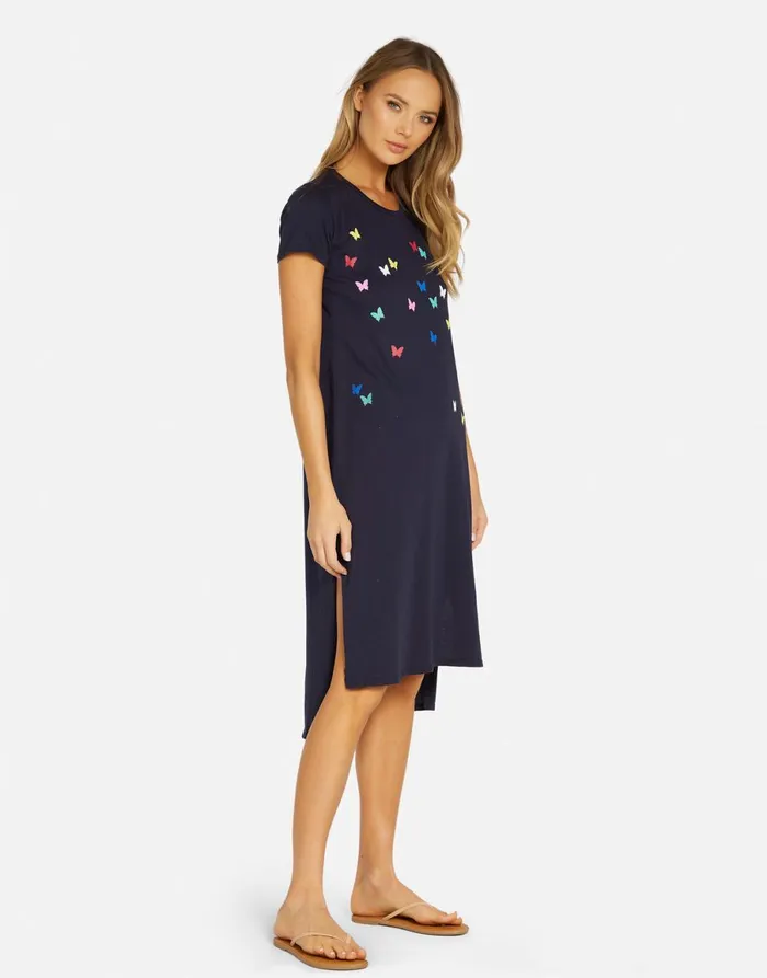 Genesis Mini Butterflies Navy Women039s Lauren Moshi Dresses
