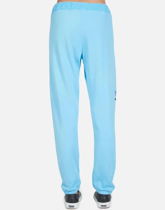 Gia Peace Arrow Cascade Blue Women039s Lauren Moshi Long Sweatpants