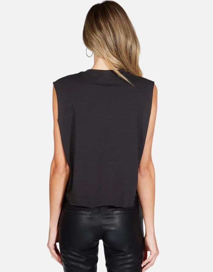 GiGi Pizza Slice Onyx Women039s Lauren Moshi Tanks