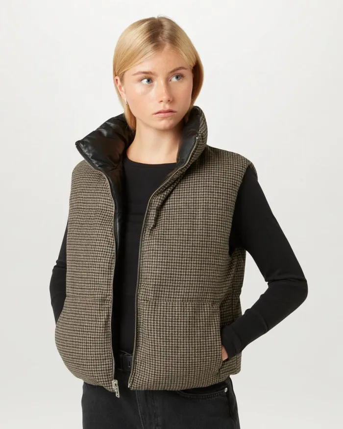 Gilets Women Belstaff Rhodium Gilet Black Gilets Women Belstaff Rhodium Gilet Black