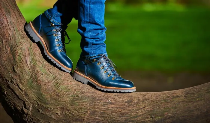 Glencoe 8211 Cherry Grain Men Barker Shoes Mens Boots