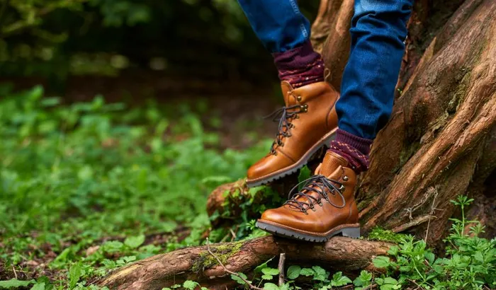 Glencoe 8211 Cherry Grain Men Barker Shoes Mens Boots