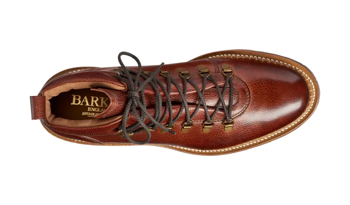 Glencoe 8211 Cherry Grain Men Barker Shoes Mens Boots