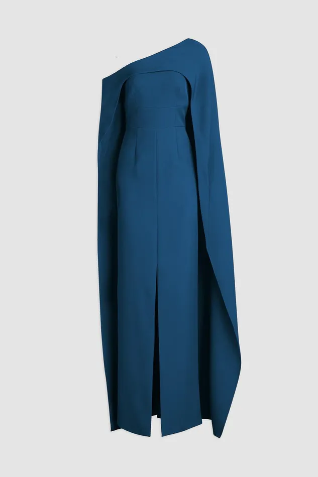 Gowns Women Halston Elycia Gown In Stretch Crepe Jasper