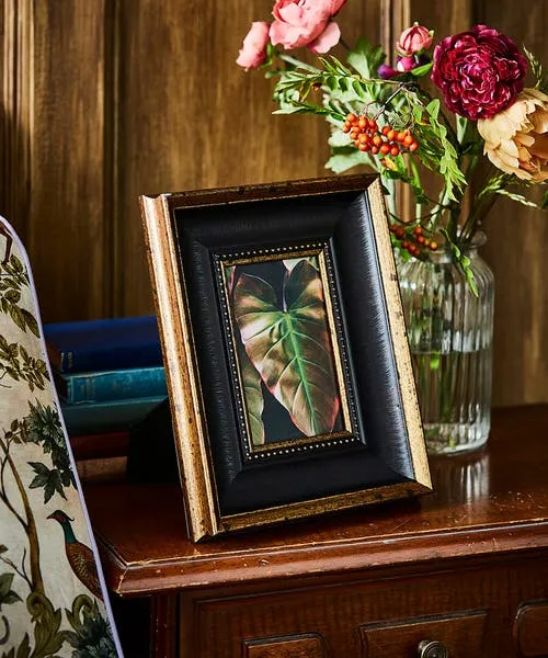 Home Accessories Black and Gold Beautifully Beaded Photo Frame Black 8211 Joebrowns Homeware