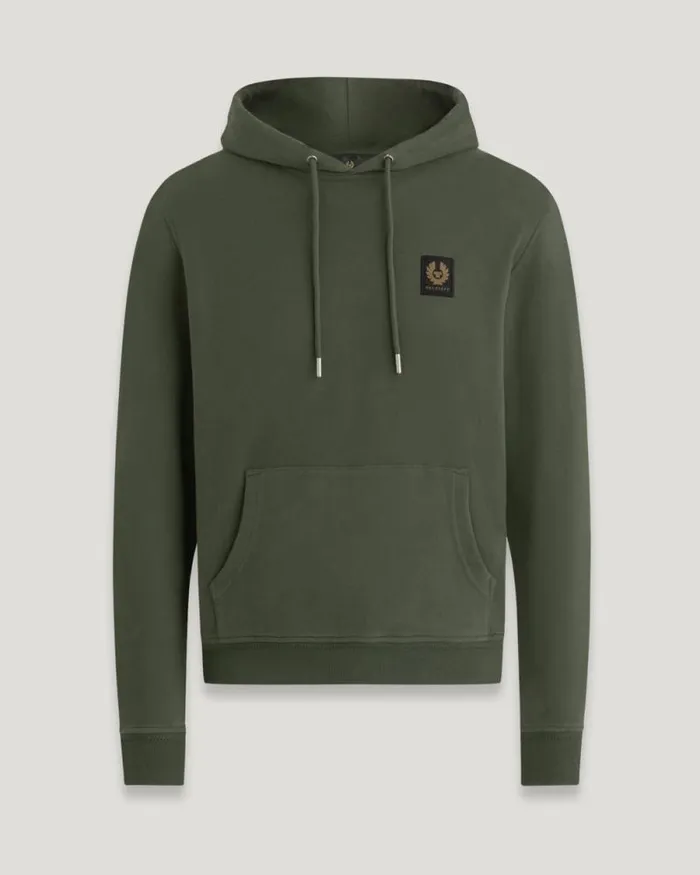 Hoodies and Sweatshirts Men Belstaff Belstaff Hoodie Tile Green