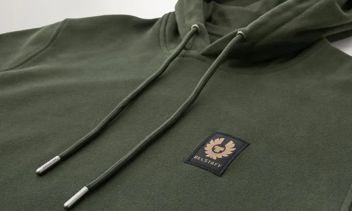 Hoodies and Sweatshirts Men Belstaff Belstaff Hoodie Tile Green Hoodies and Sweatshirts Men Belstaff Belstaff Hoodie Tile Green