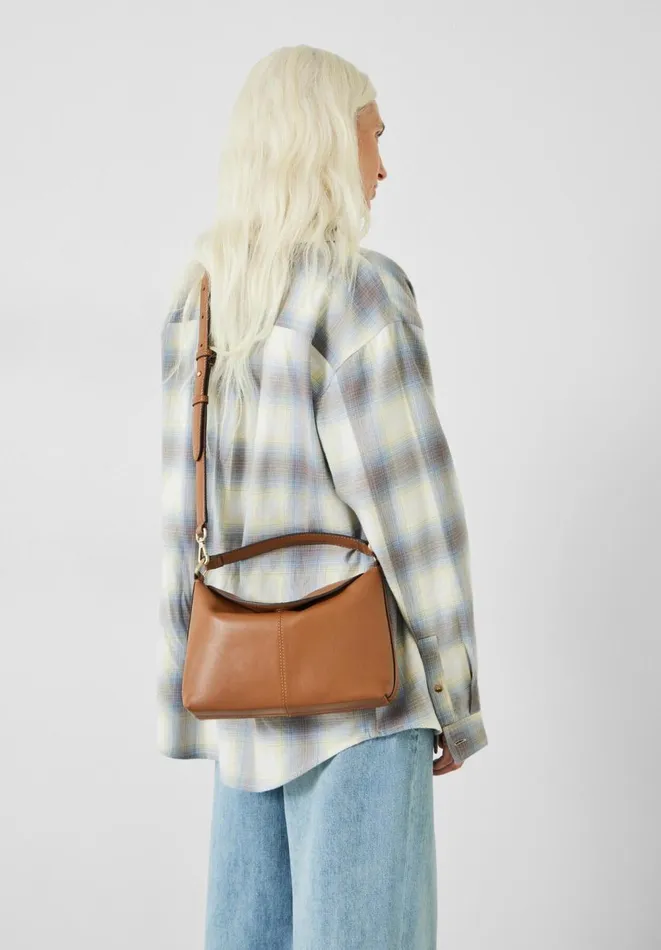 Hush Bags Women Stevie Leather Crossbody Bag Tan Hush Bags Women Stevie Leather Crossbody Bag Tan