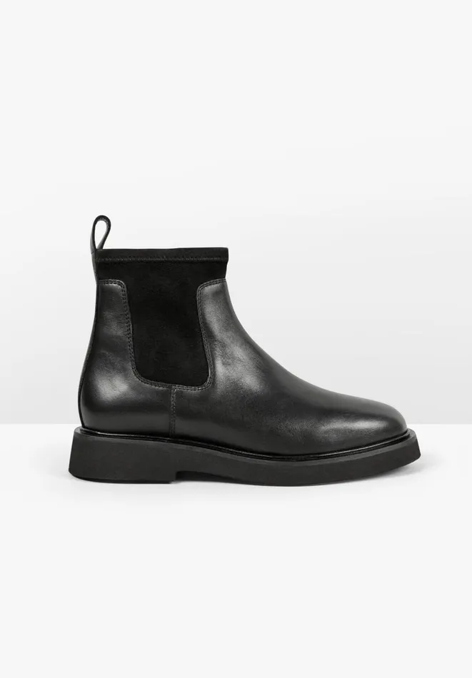Hush Boots Women Eldon Leather Boots Black Hush Boots Women Eldon Leather Boots Black