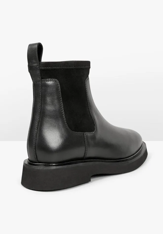Hush Boots Women Eldon Leather Boots Black Hush Boots Women Eldon Leather Boots Black