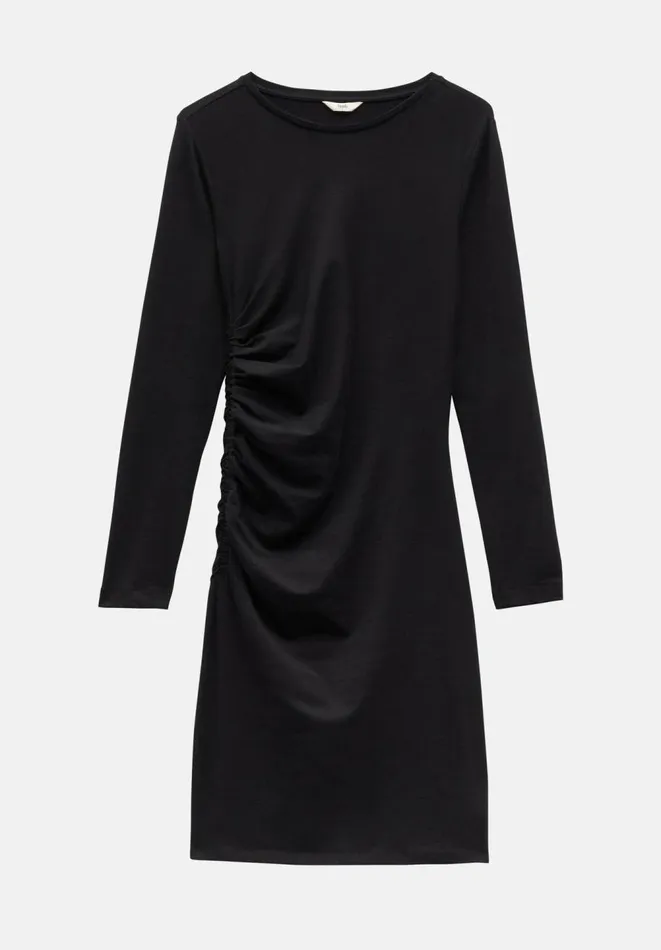 Hush Dresses Women Long Sleeve Mini Judy Dress Black Hush Dresses Women Long Sleeve Mini Judy Dress Black