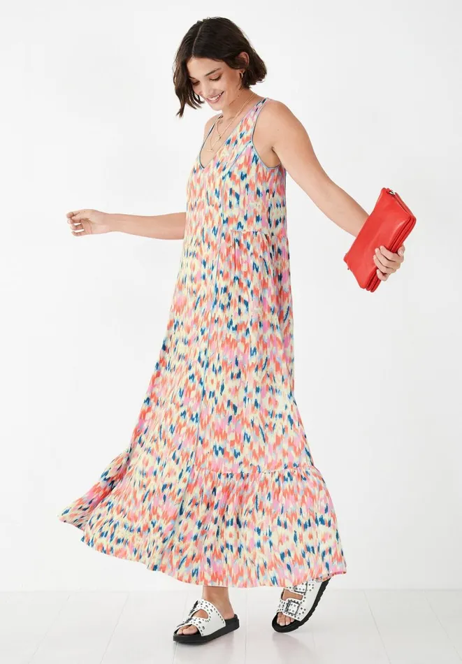 Hush Dresses Women Portobello Maxi Dress Ikat Multi Hush Dresses Women Portobello Maxi Dress Ikat Multi
