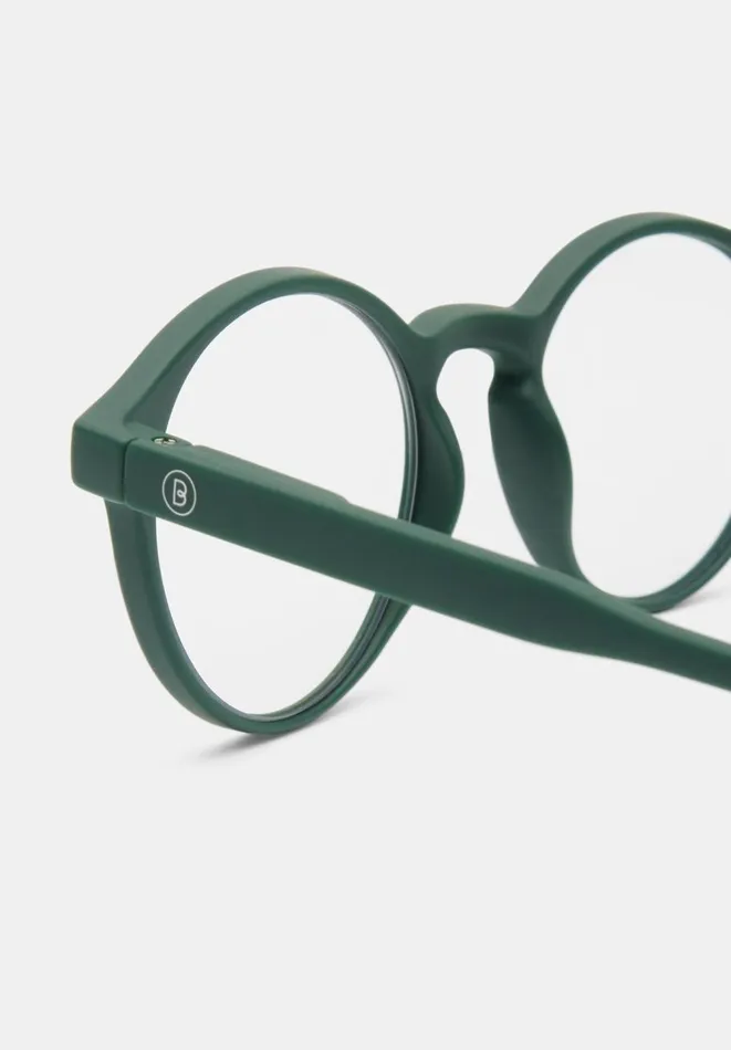 Hush Glasses Women Barner Le Marais Reading Glasses Dark Green