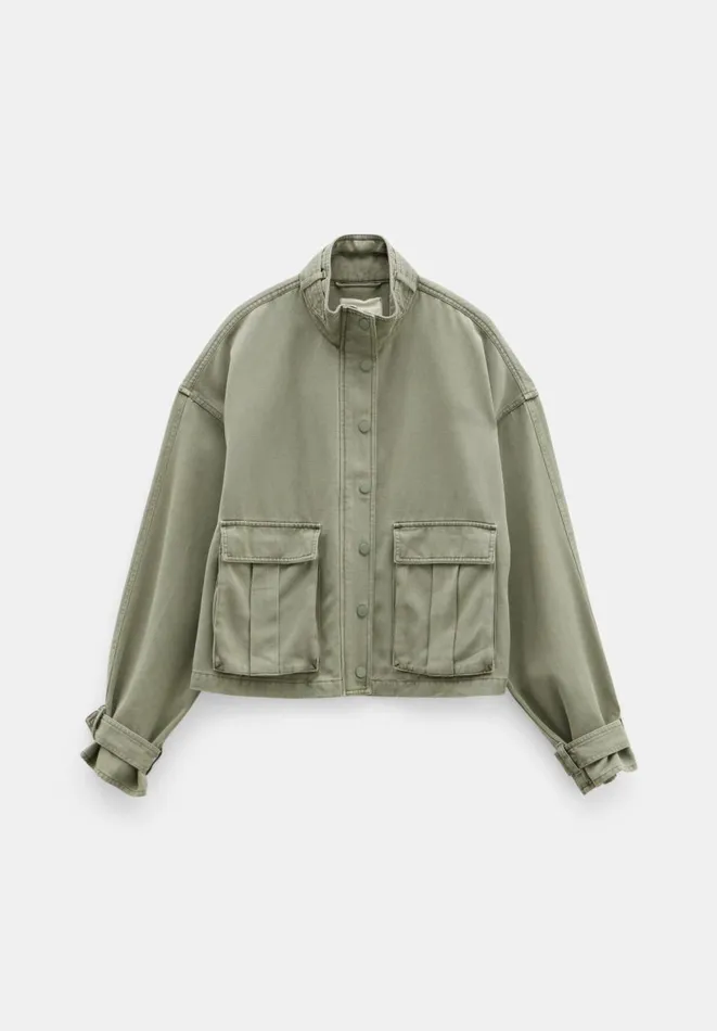 Hush Jackets and Coats Women Melinda Utility Jacket Green
