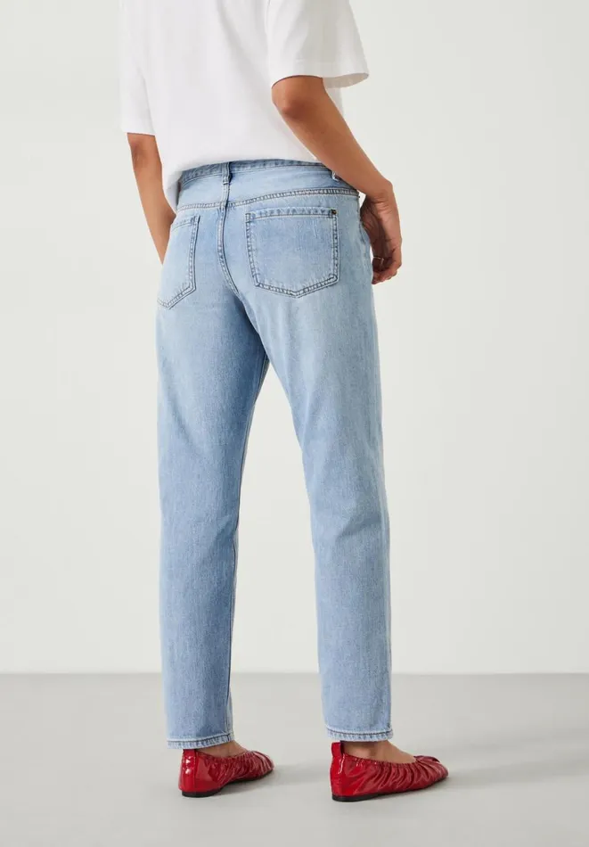 Hush Jeans Women Boyfriend Jeans Pale Blue Authentic