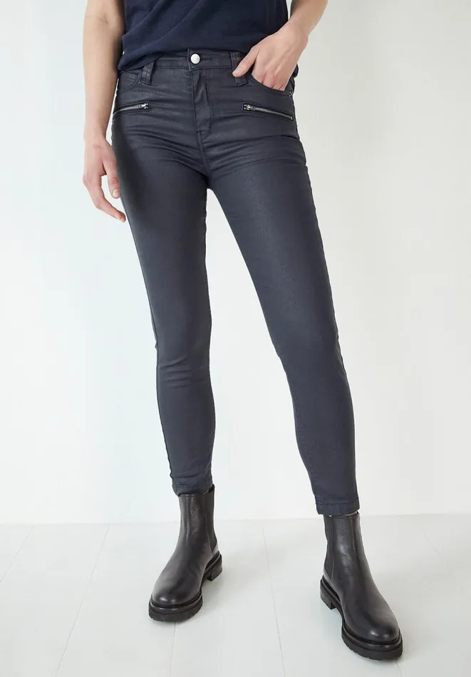 Hush Jeans Women Coated Jeans Midnight Navy