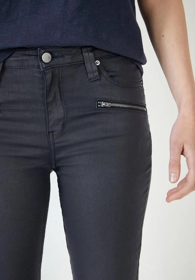 Hush Jeans Women Coated Jeans Midnight Navy
