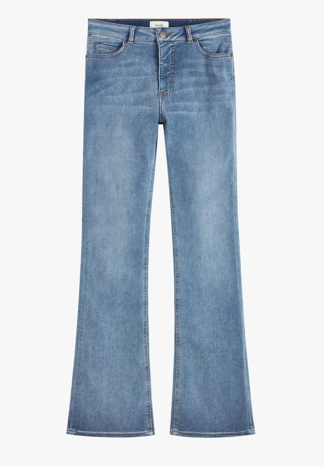 Hush Jeans Women Liv Flared Jeans Authentic Light Wash Hush Jeans Women Liv Flared Jeans Authentic Light Wash