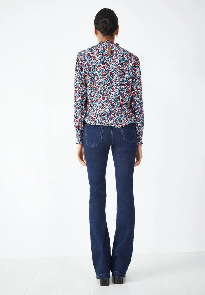 Hush Jeans Women Liv Slim Flare Indigo Hush Jeans Women Liv Slim Flare Indigo