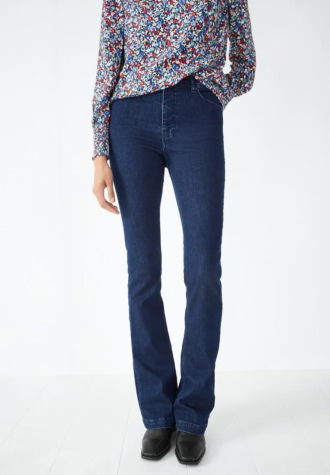 Hush Jeans Women Liv Slim Flare Indigo Hush Jeans Women Liv Slim Flare Indigo