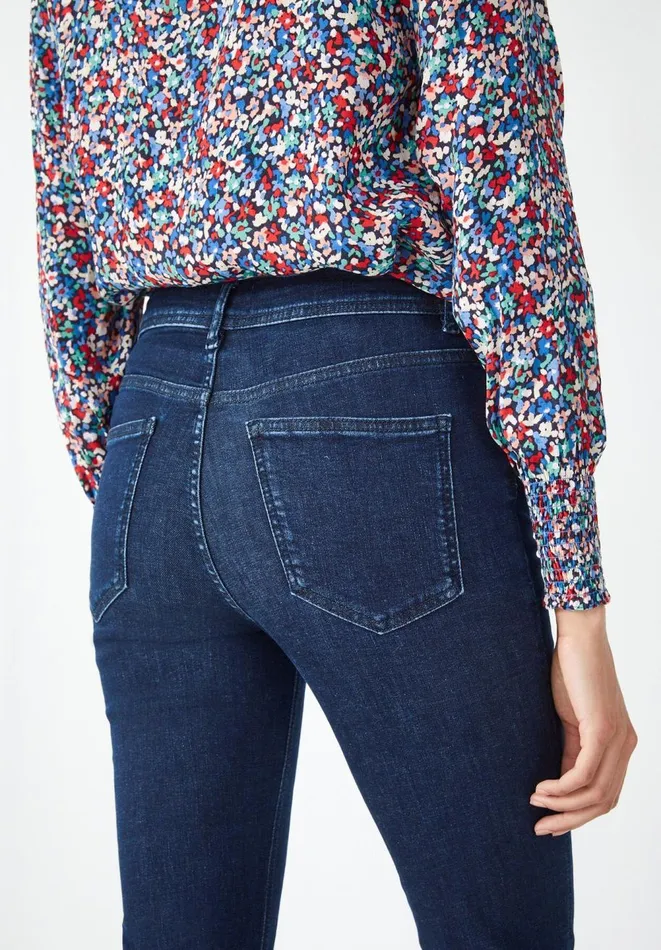 Hush Jeans Women Liv Slim Flare Indigo Hush Jeans Women Liv Slim Flare Indigo
