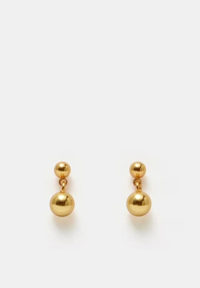 Hush Jewellery Women Serina Stud Drop Earrings Gold