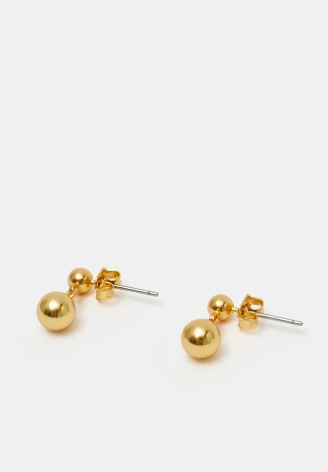 Hush Jewellery Women Serina Stud Drop Earrings Gold