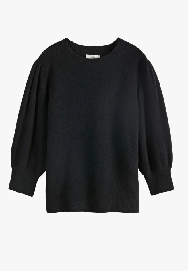 Hush Jumpers and Cardigans Women Hattie Wool Blend Crew Neck Jumper Black Hush Jumpers and Cardigans Women Hattie Wool Blend Crew Neck Jumper Black