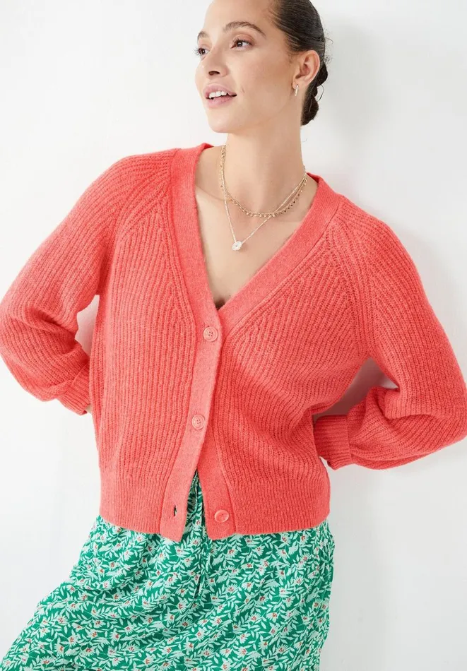 Hush Jumpers and Cardigans Women Margot Cardigan Spring Orange Hush Jumpers and Cardigans Women Margot Cardigan Spring Orange