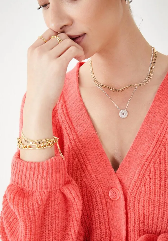 Hush Jumpers and Cardigans Women Margot Cardigan Spring Orange Hush Jumpers and Cardigans Women Margot Cardigan Spring Orange