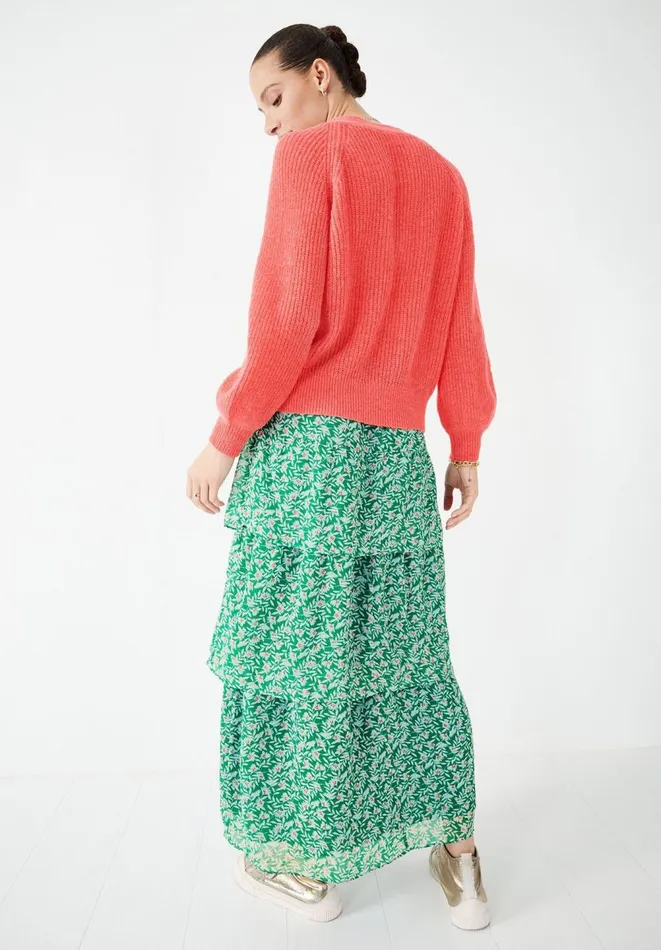 Hush Jumpers and Cardigans Women Margot Cardigan Spring Orange Hush Jumpers and Cardigans Women Margot Cardigan Spring Orange