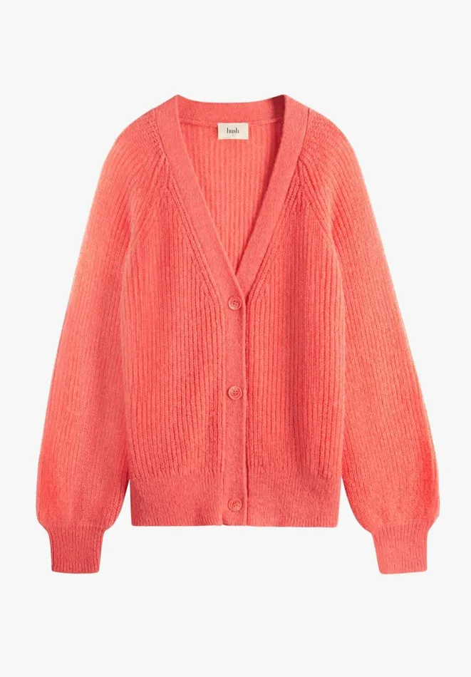 Hush Jumpers and Cardigans Women Margot Cardigan Spring Orange Hush Jumpers and Cardigans Women Margot Cardigan Spring Orange