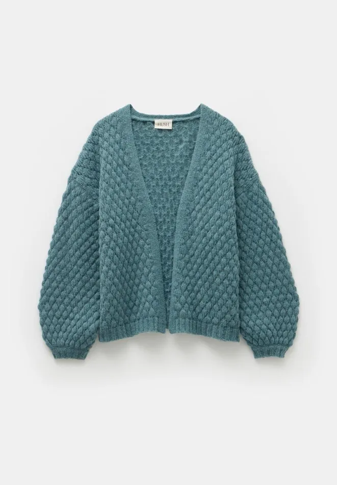 Hush Jumpers and Cardigans Women Mischa Textured Cardigan Sea Green