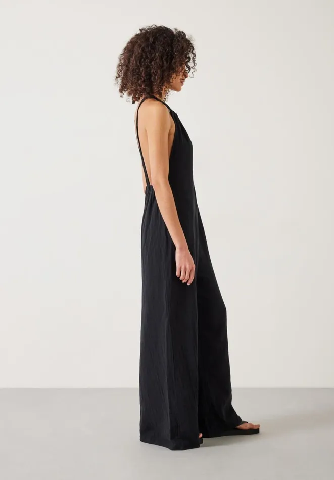 Hush Jumpsuits Women Billy Beach Jumpsuit Washed Black Hush Jumpsuits Women Billy Beach Jumpsuit Washed Black