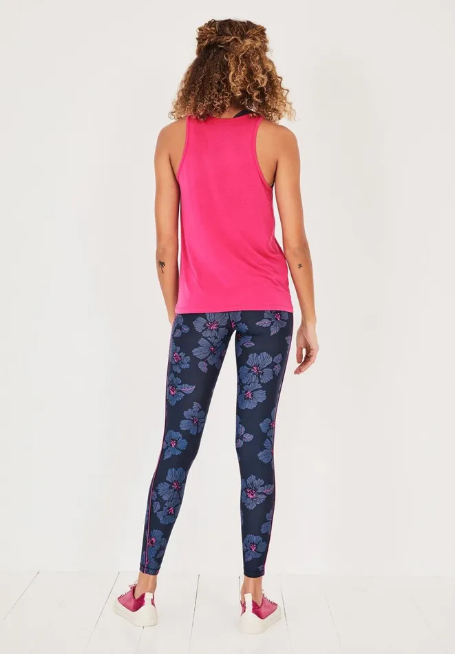 Hush Pyjamas and Nightwear Women Clio Scoop Vest Bright Pink Hush Pyjamas and Nightwear Women Clio Scoop Vest Bright Pink