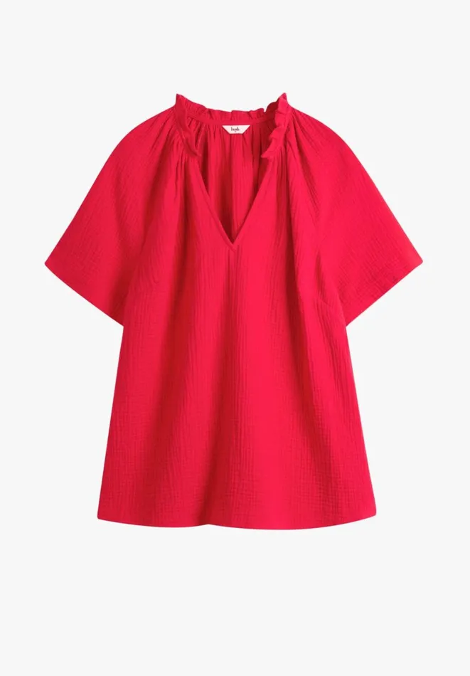 Hush Shirts and Blouses Women Adila Top Red Hush Shirts and Blouses Women Adila Top Red
