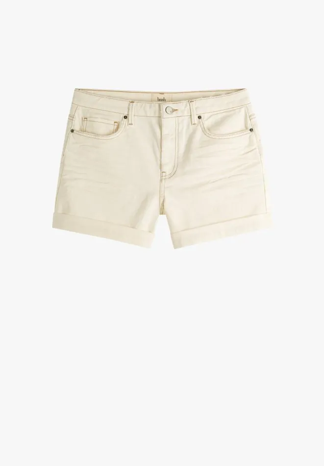 Hush Shorts Women Denim Shorts White