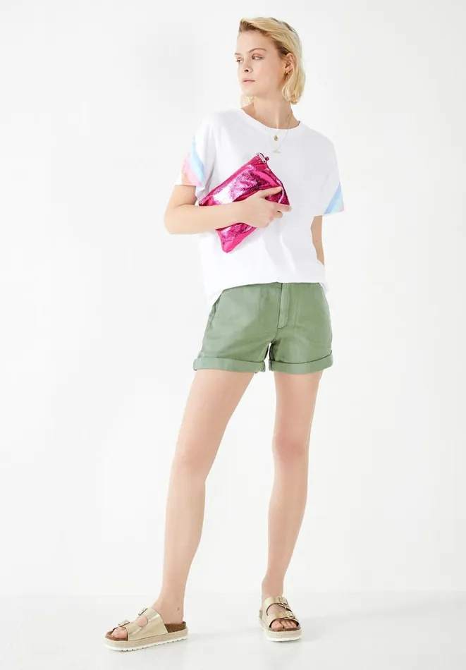 Hush Shorts Women Karli Short Light Khaki
