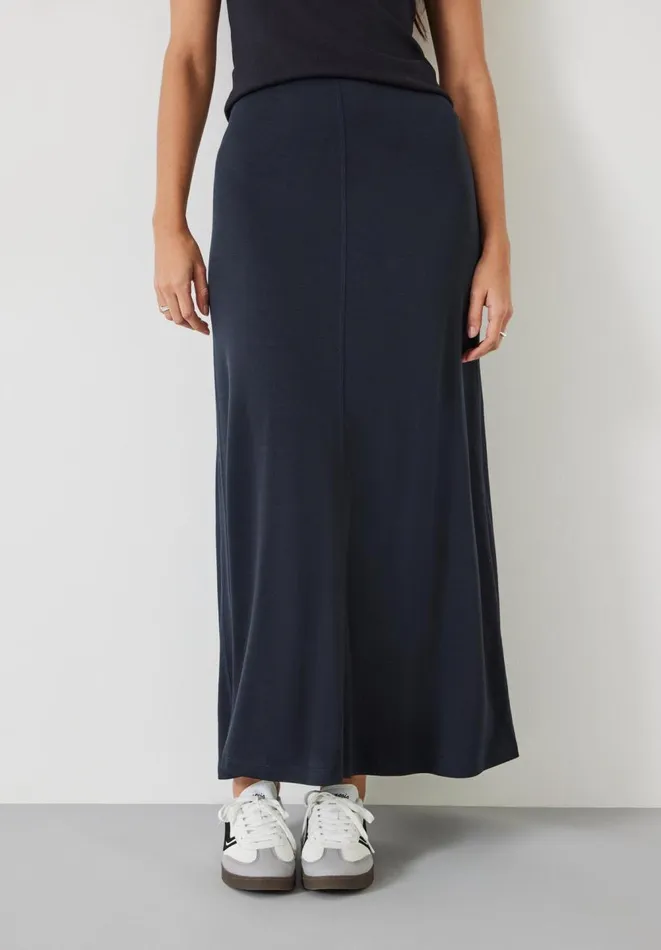 Hush Skirts Women Karina Maxi Jersey Skirt Black Hush Skirts Women Karina Maxi Jersey Skirt Black