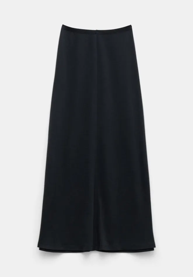 Hush Skirts Women Karina Maxi Jersey Skirt Black Hush Skirts Women Karina Maxi Jersey Skirt Black