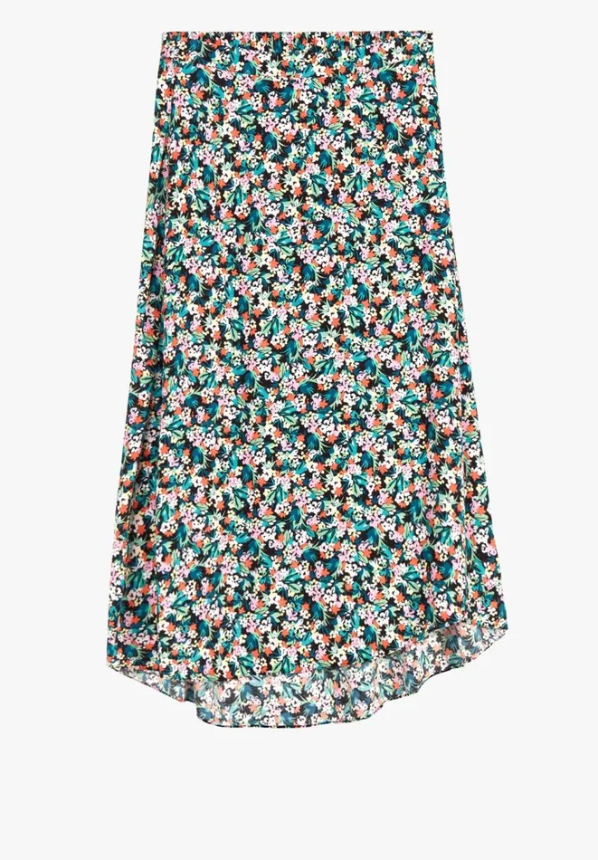 Hush Skirts Women Layered Midi Skirt Pastel Pop Floral Hush Skirts Women Layered Midi Skirt Pastel Pop Floral