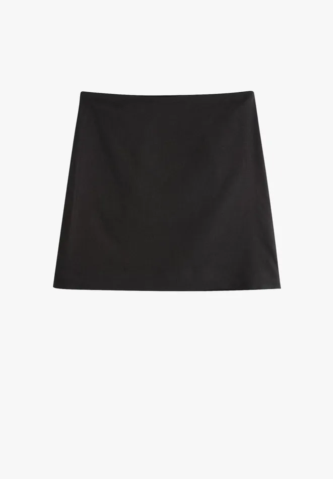 Hush Skirts Women Sunny Linen Mini Skirt Black Hush Skirts Women Sunny Linen Mini Skirt Black