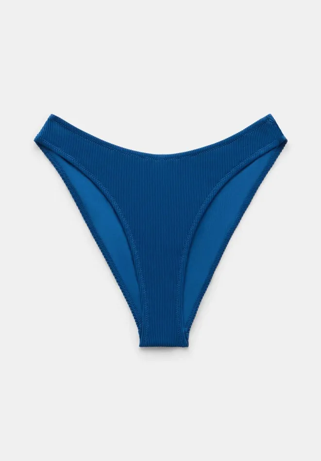 Hush Swimwear and Beachwear Women Heidi High Leg Rib Bikini Bottoms Petrol Hush Swimwear and Beachwear Women Heidi High Leg Rib Bikini Bottoms Petrol